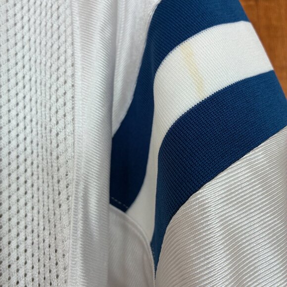 Reebok 2004 Edgerrin James Colts #32 Jersey L White NFL On Field Vintage - Picture 7 of 7